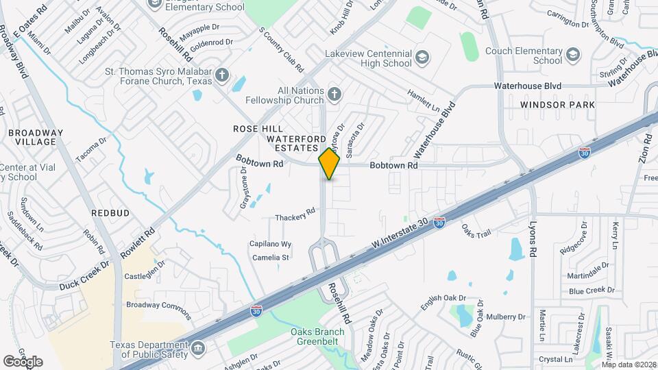 5432 Sandstone Dr Map and Location Details