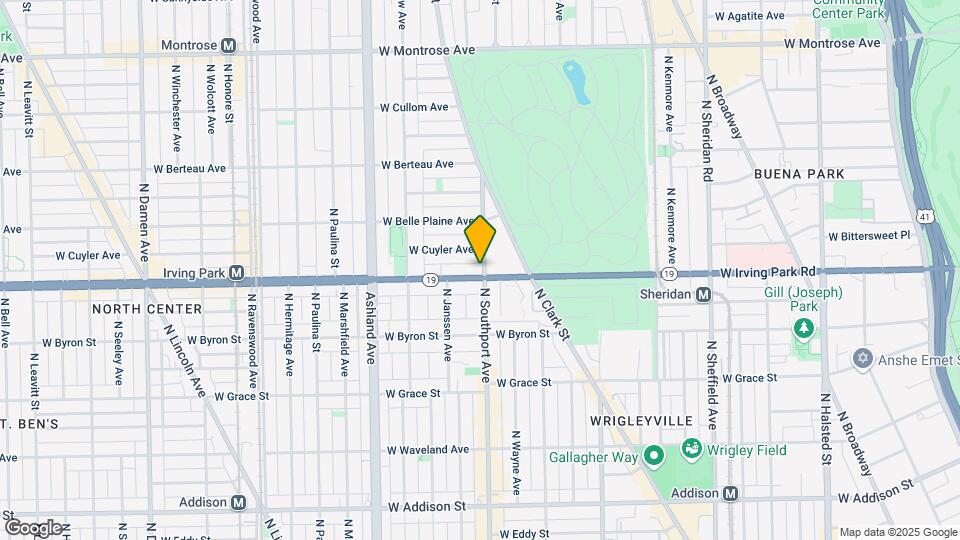 4000 N Southport Ave, Unit 3 Map and Location Details