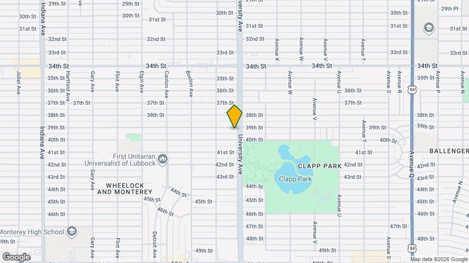 2505 39th St Map and Location Details