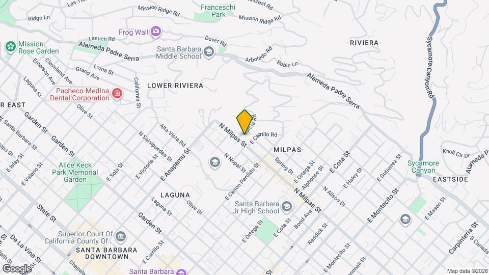 916 Garcia Rd Map and Location Details