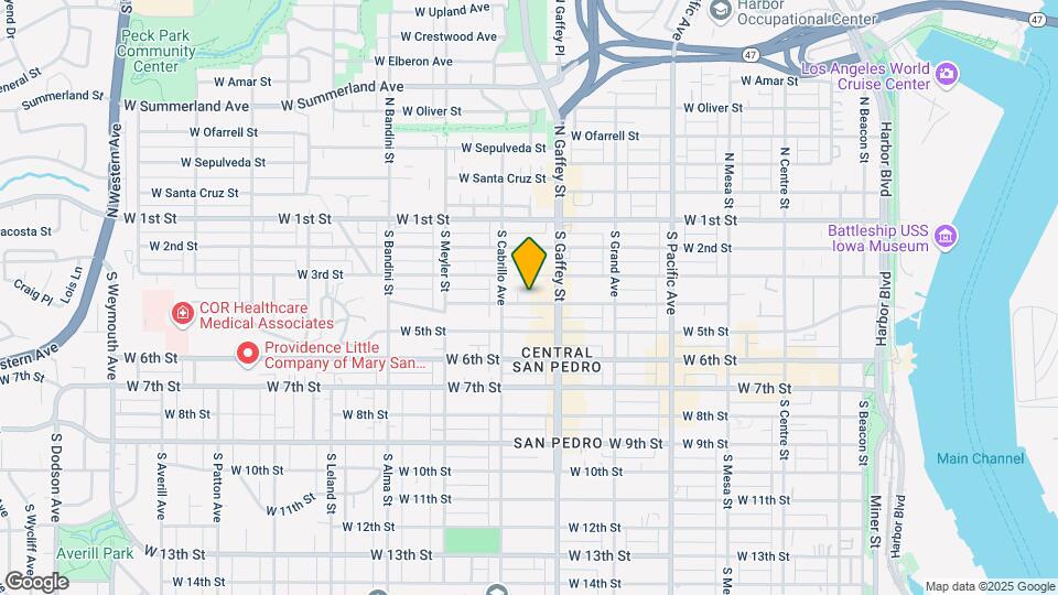 744-746 1/2 W 4th St. Mapa y Detalles de la Ubicación