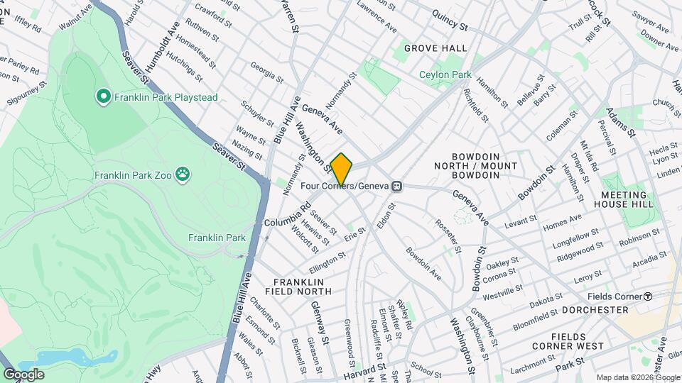 127 Washington St, Unit 1 Map and Location Details