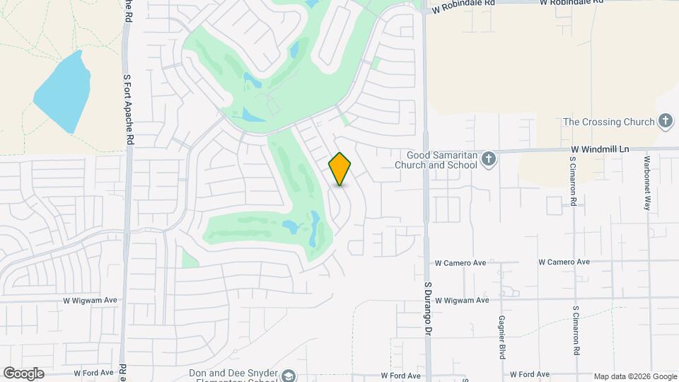 527 Newberry Springs Dr Mapa y Detalles de la Ubicación