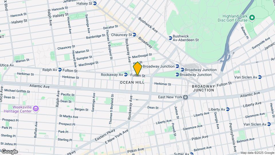 2166 Fulton St Mapa y Detalles de la Ubicación