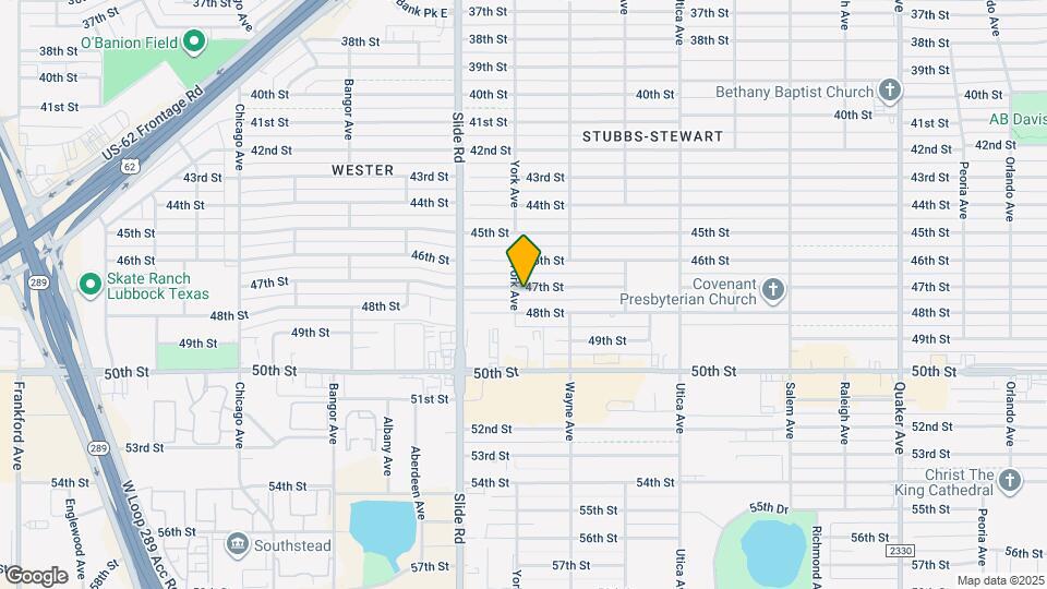 4939 47th St, Unit D Mapa y Detalles de la Ubicación