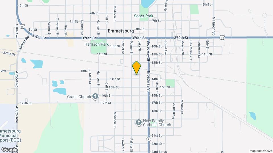 2303 14th St, Unit East Side Map and Location Details