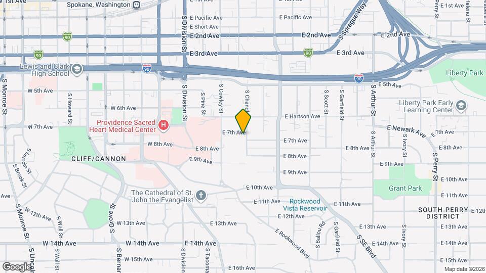 230 E 7th Ave Map and Location Details