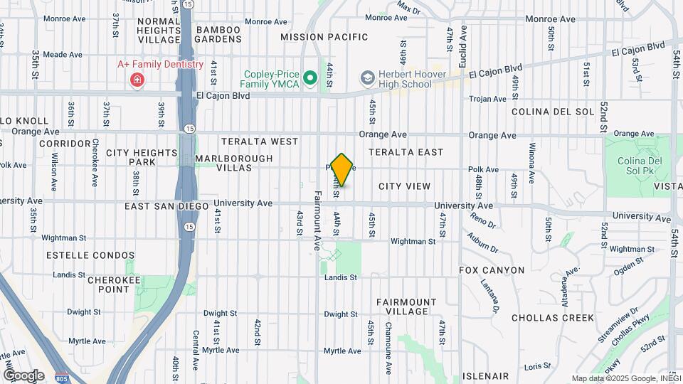 4029 44th St Map and Location Details