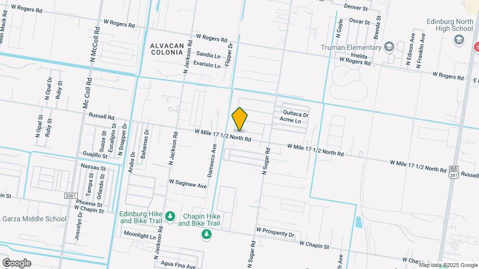 1806 W Broome St, Unit 2 Map and Location Details