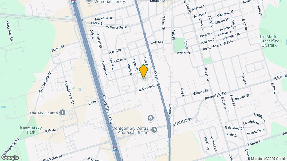 500 Hickerson St Map and Location Details