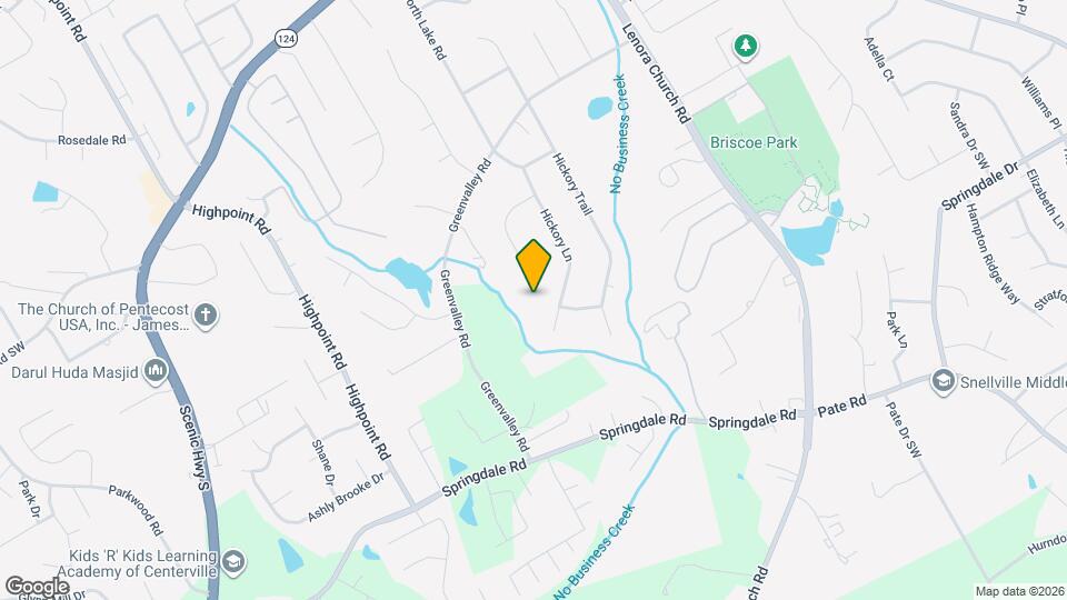 2855 Hickory Cir Map and Location Details