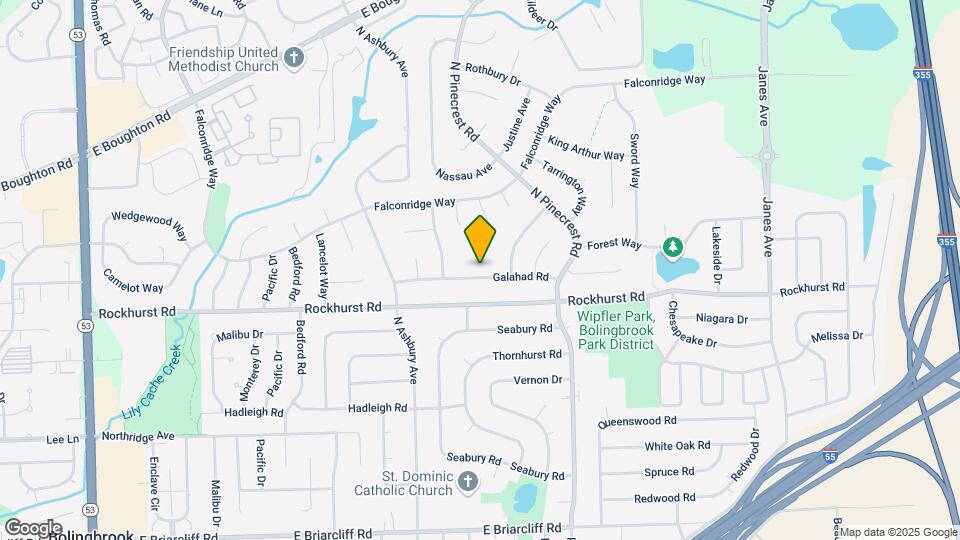 434 Galahad Rd Map and Location Details