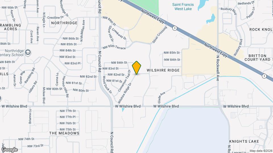 8232 Wilshire Ridge Dr Map and Location Details