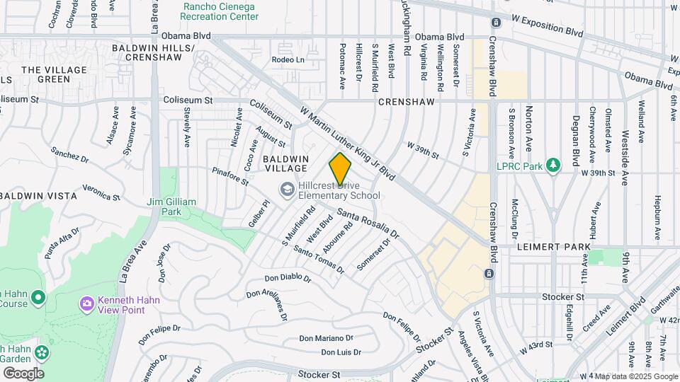 4118 Palmwood Dr Map and Location Details