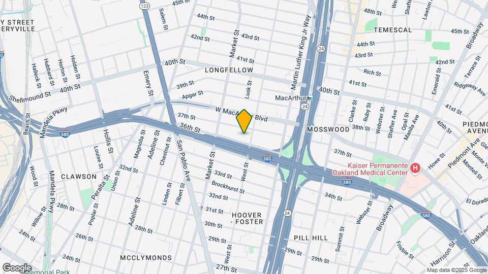 818 36th St Mapa y Detalles de la Ubicación