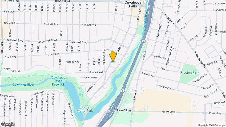 1543 2nd St, Unit 1 Map and Location Details