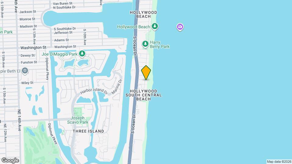 2001 S Surf Rd Map and Location Details