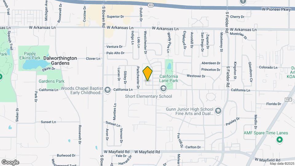 2735 St George Pl Map and Location Details