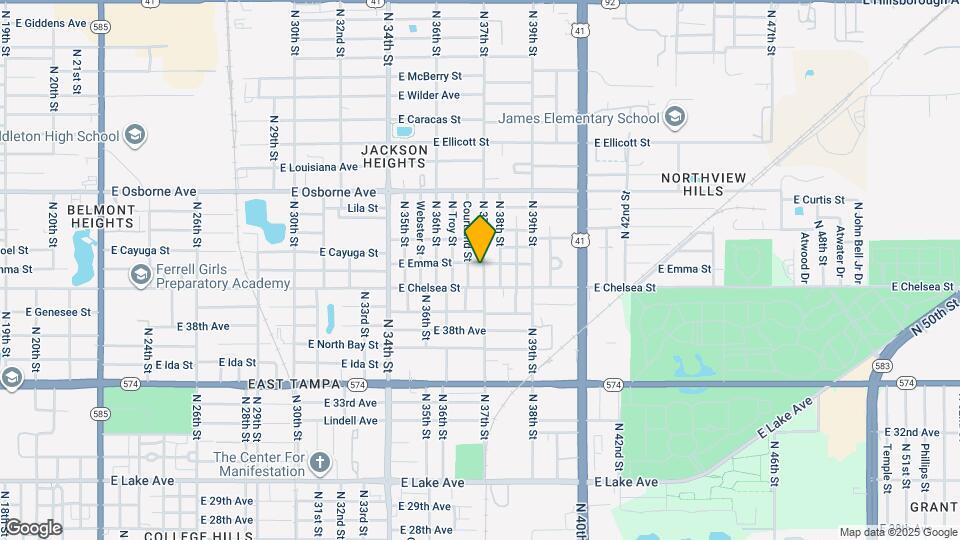 4410 N 37th St Map and Location Details