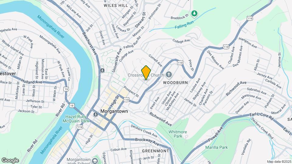 709 Naomi St Map and Location Details