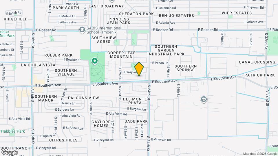 2334 E Huntington Dr Map and Location Details