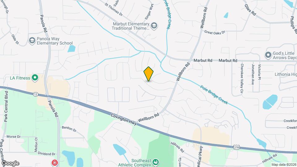 5730 Wellborn Creek Dr Map and Location Details