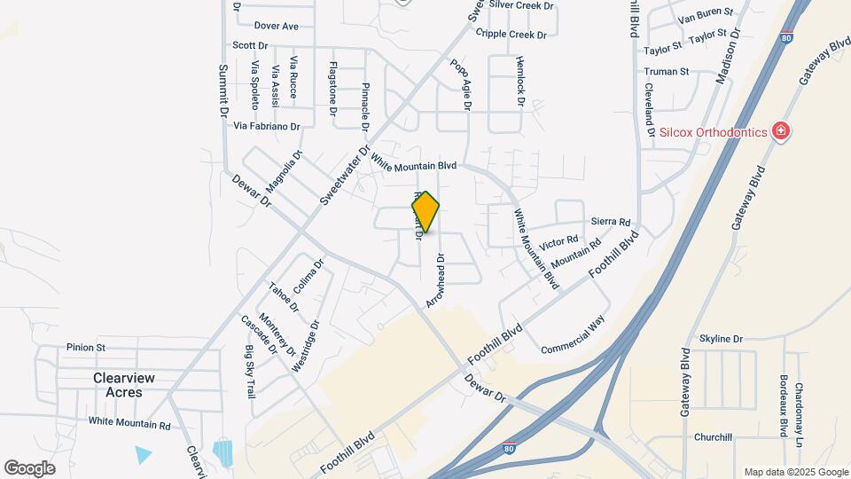 605 Rampart Dr Mapa y Detalles de la Ubicación