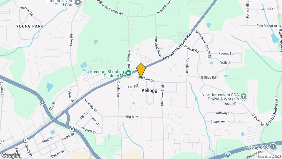 7960 E Field Dr Map and Location Details