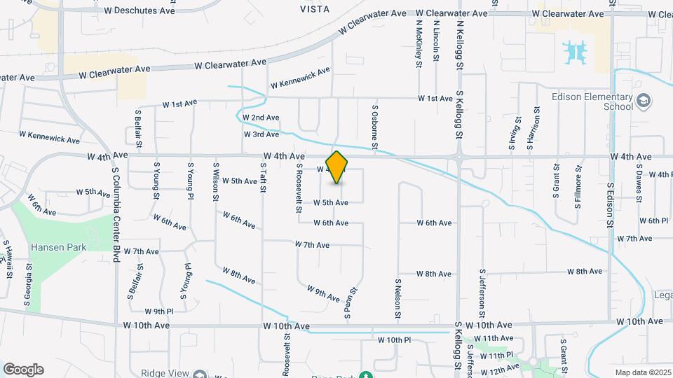 420 S Penn Pl Map and Location Details