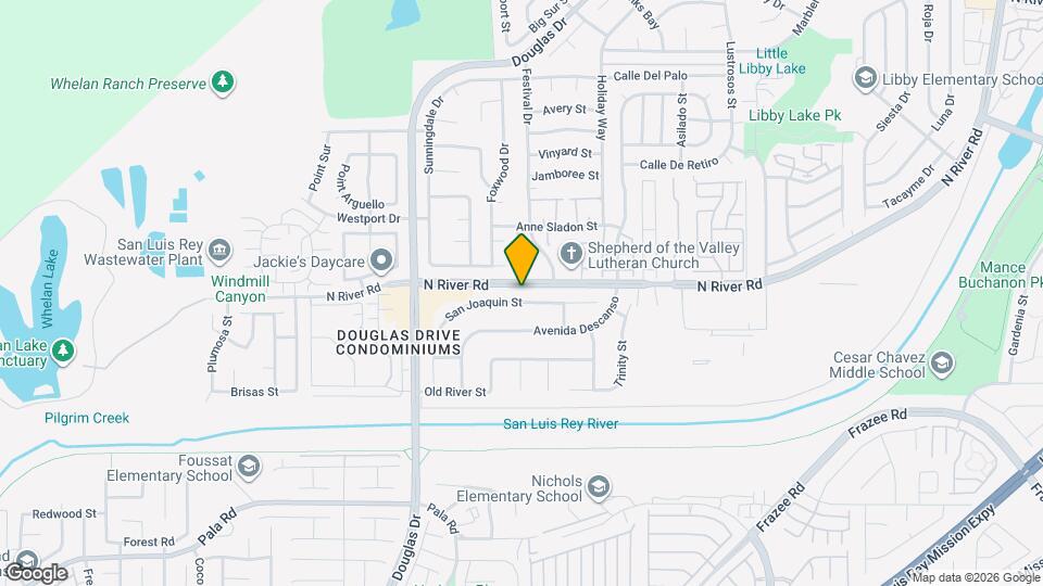 4456 San Joaquin St Map and Location Details