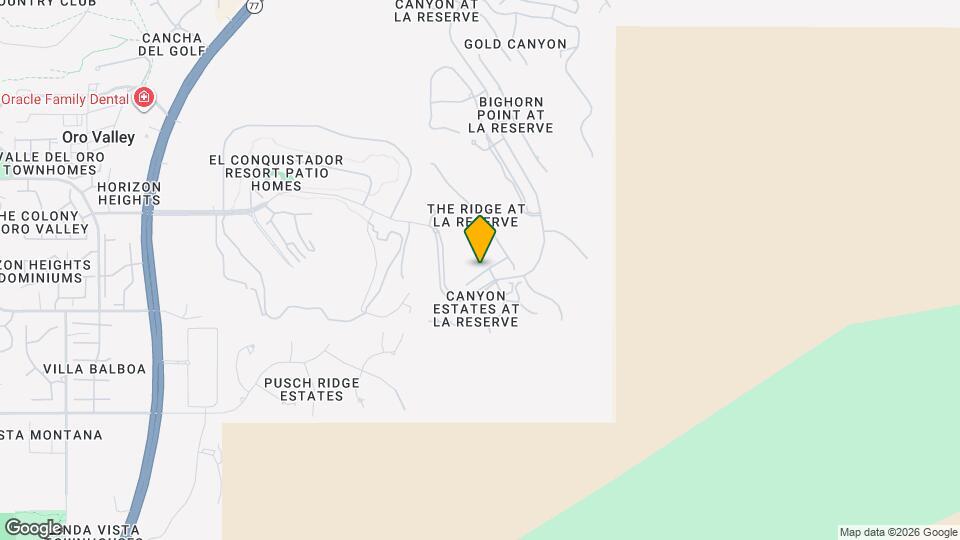 1485 Ram Canyon Dr Map and Location Details