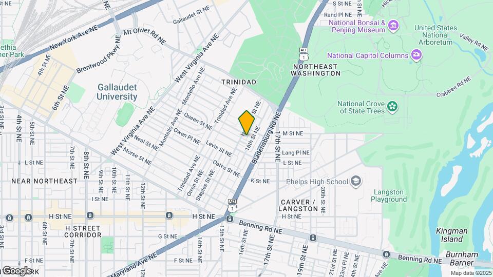 1111 Oren St Map and Location Details