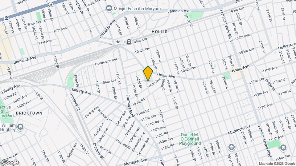 105-11 193rd St Map and Location Details