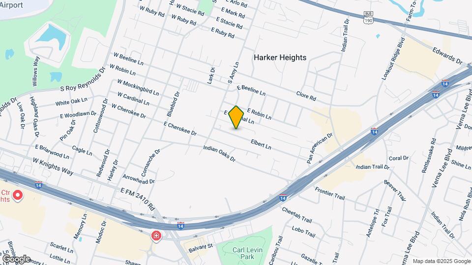 301 Elbert Ln Map and Location Details