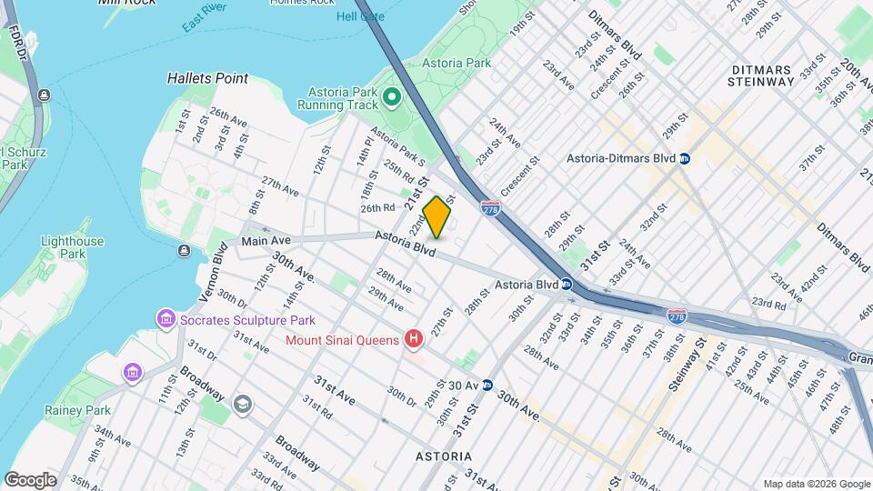 23-09 Astoria Blvd, Unit 4F Mapa y Detalles de la Ubicación