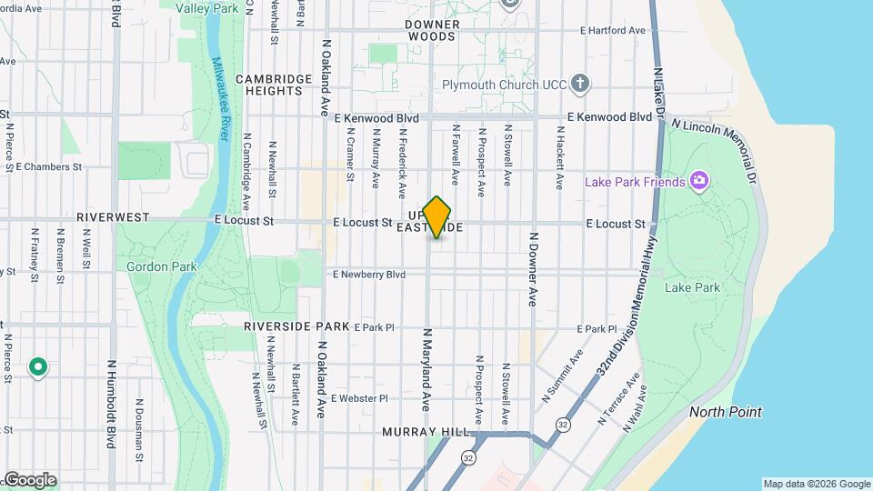 2830-2830 N Maryland Ave Map and Location Details