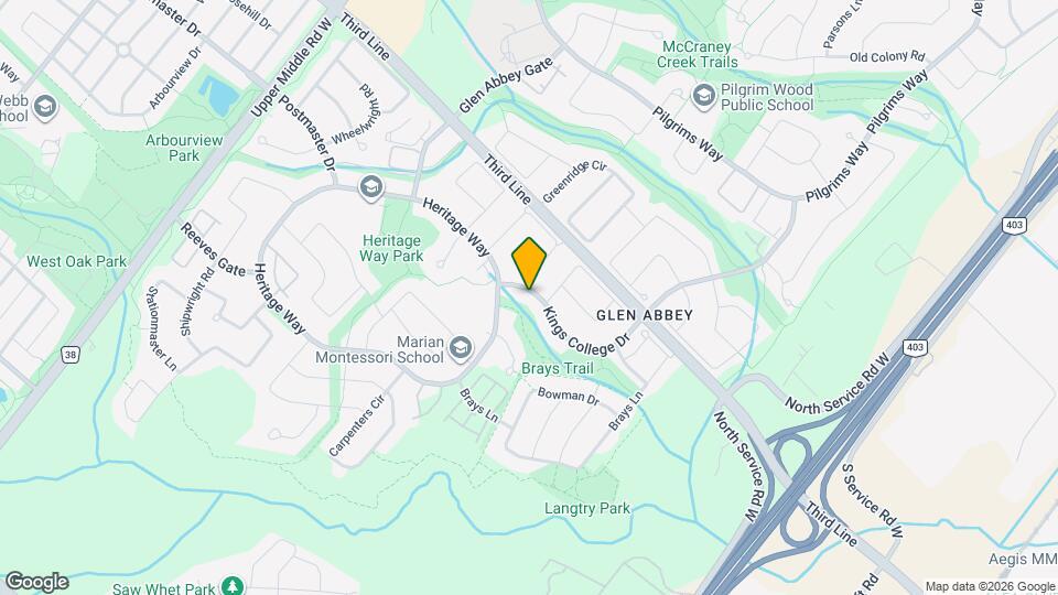 1274 Kings College Dr Map and Location Details