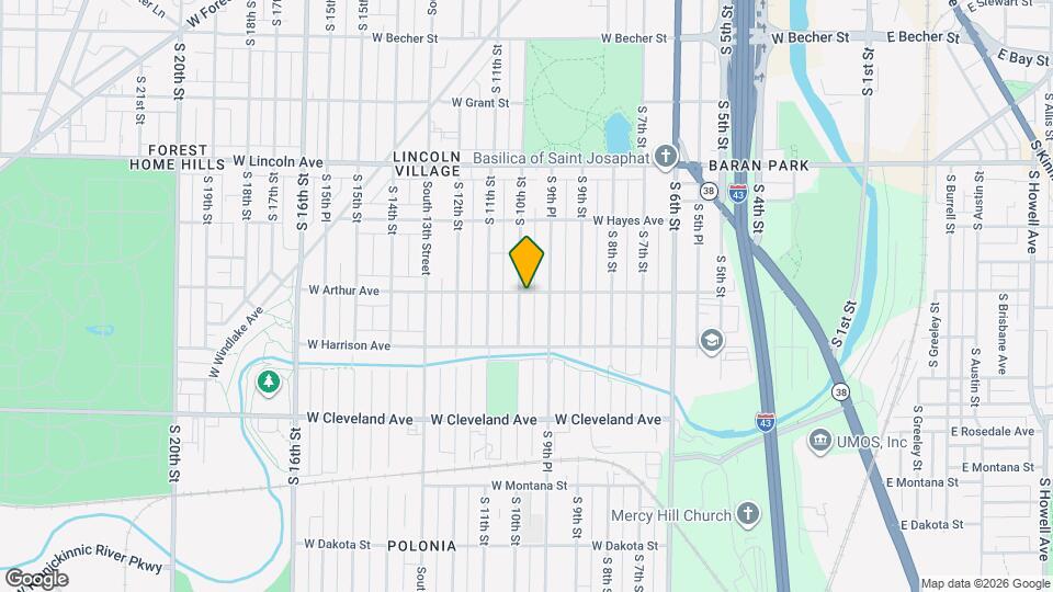 977-983-983 W Arthur Ave Mapa y Detalles de la Ubicación