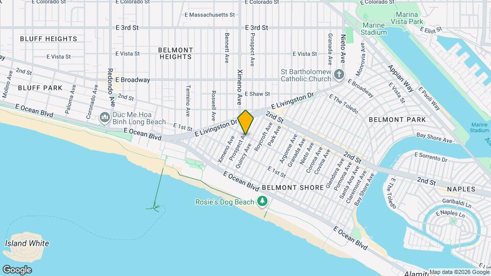 134 Prospect Ave Map and Location Details