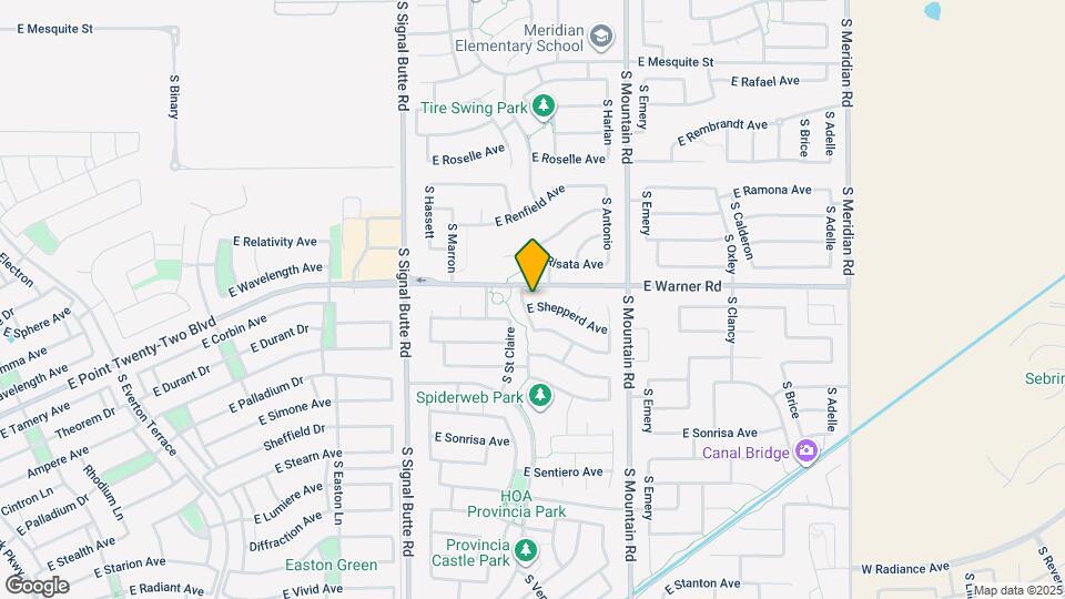 11020 E Shepperd Ave Map and Location Details