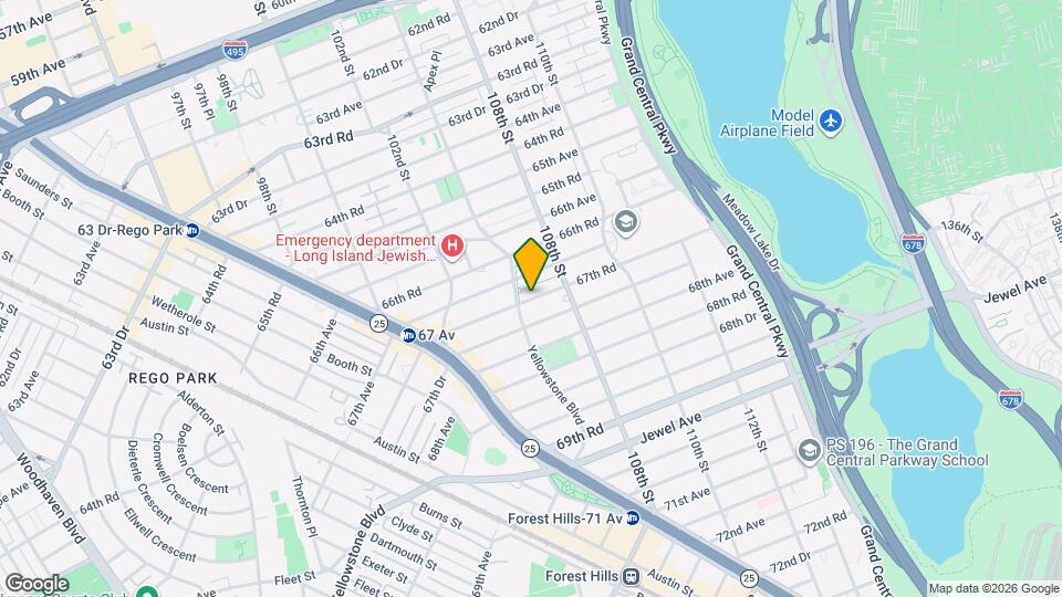 105-25 67th Rd Map and Location Details