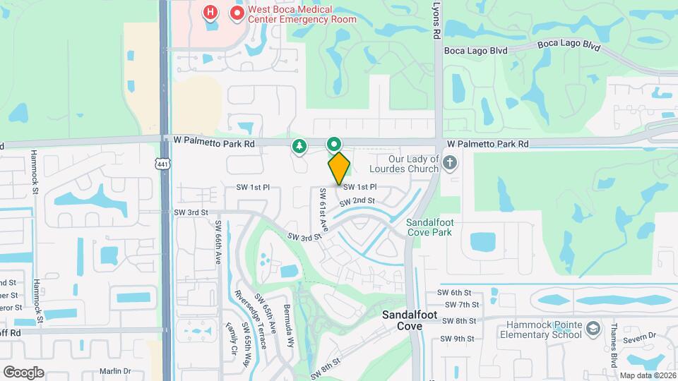 9370 SW 1st Pl Map and Location Details