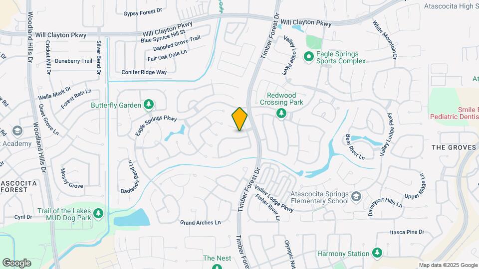 12331 Crescent Mountain Ln Map and Location Details