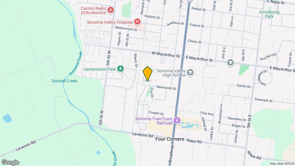 230 Newcomb St Map and Location Details