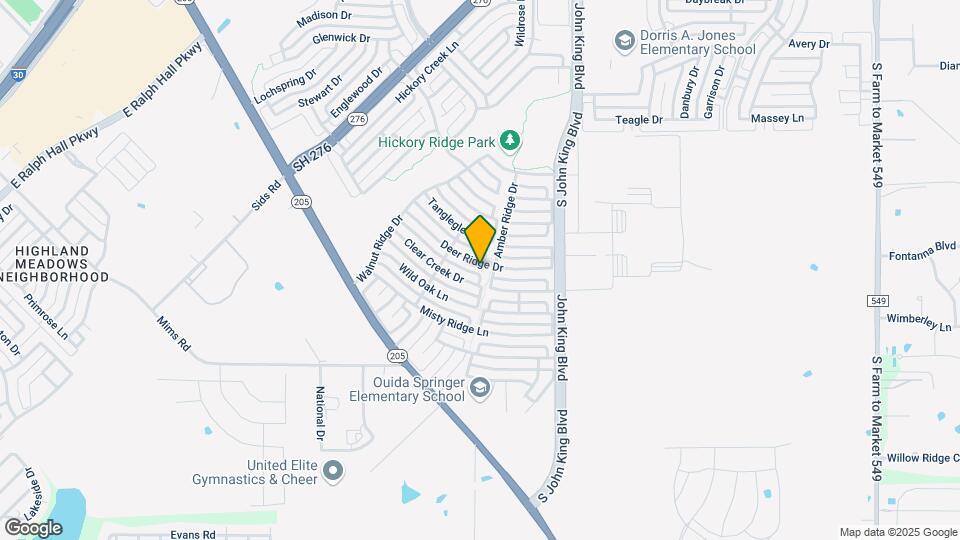 2943 Deer Ridge Dr Map and Location Details