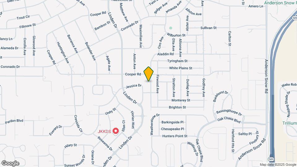1067 Aladdin Rd Map and Location Details
