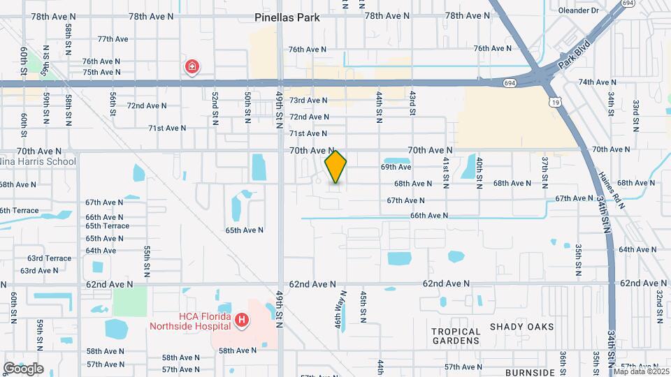 4632 68th Ave N Map and Location Details