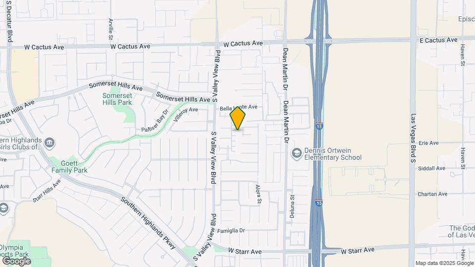 10850 Avenzano St Map and Location Details