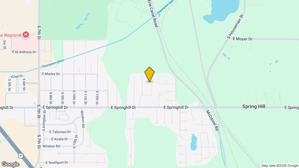 4391 S Hidden Way St Map and Location Details