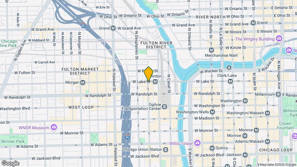 187 N Jefferson St-Unit -1559 Map and Location Details